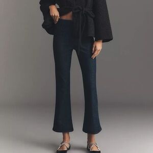 AG Farrah High-Rise Pull-On Crop Bootcut Jeans NWT Size Small